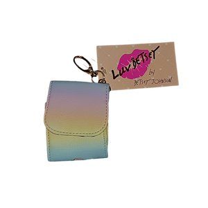 Luv Betsey Johnson Ear Bud Case Tie Dye Pastel